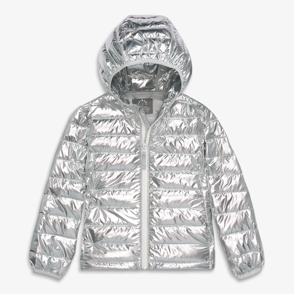 Primary Silver Metallic Jacket